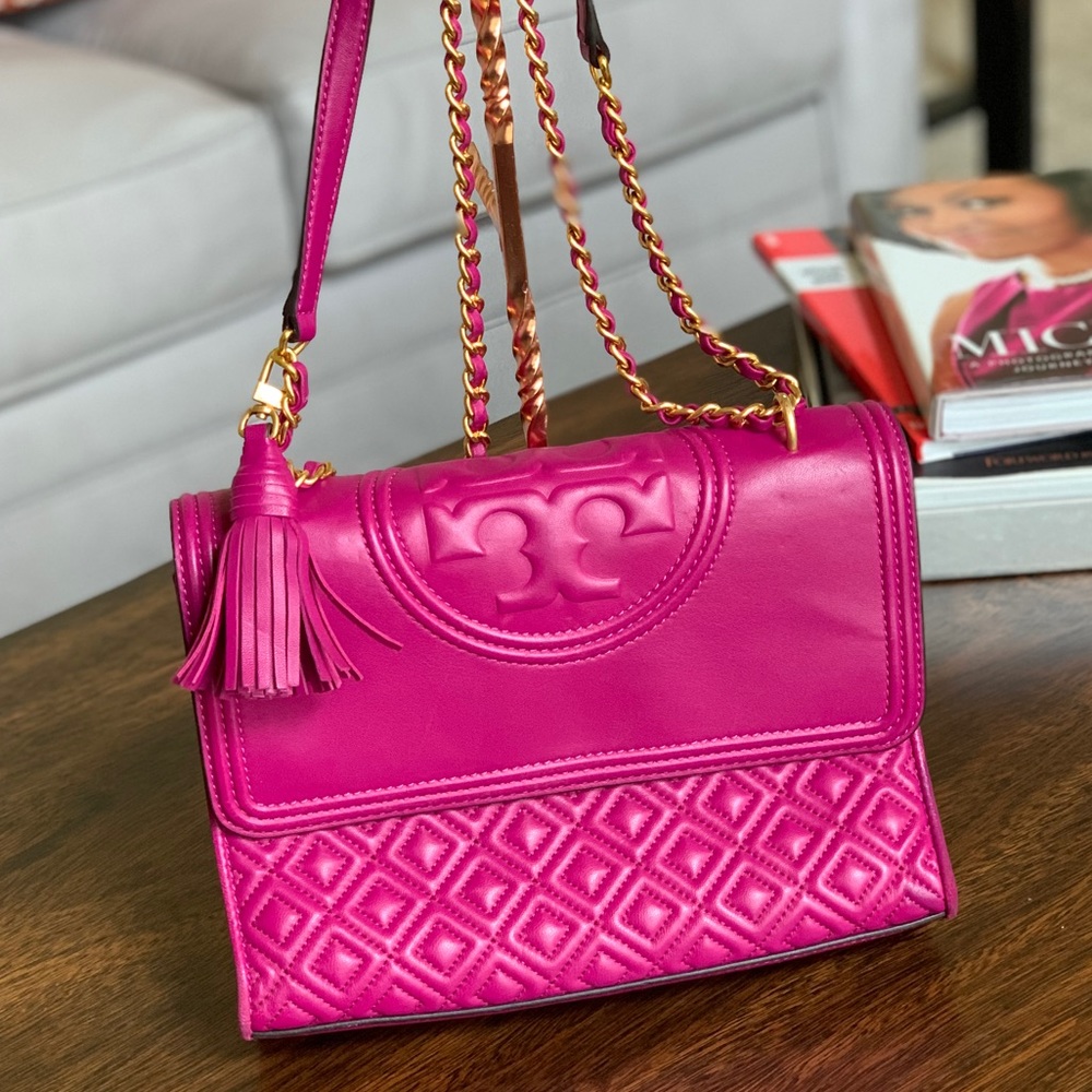 AUTHENTIC Tory Burch Fleming Shoulder Bag